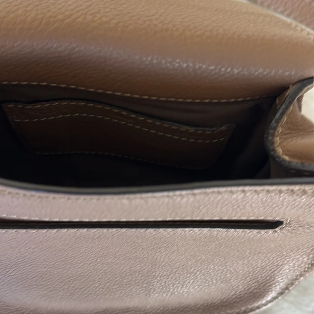 Chloe Marcie Small Saddle Bag, beige - Picture 5 of 5